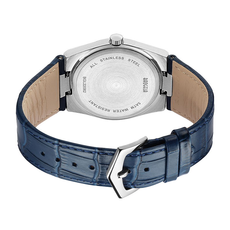 BAOGELA 40mm Men Business Watches Quartz Sport Casual Genuine Leather WristWatch 50TM Waterproof Male Clock Relogio Masculino 22802